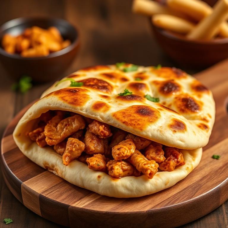 Chicken Naan