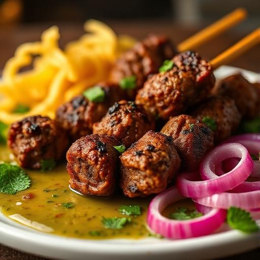 Lamb Seekh Kabab