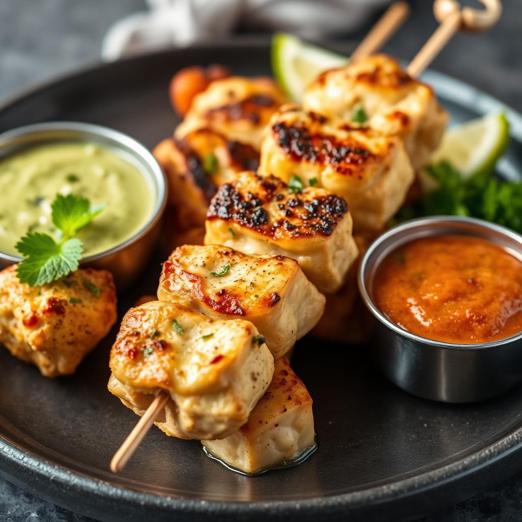 Malai Seekh Kabab