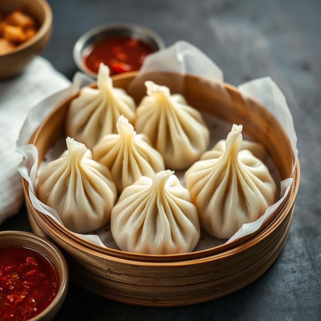 Steamed Momos