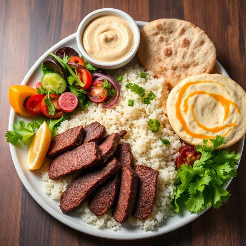 Beef Shawarma Platter