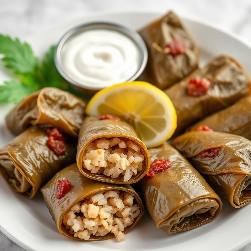 Stuffed Grape Leaves